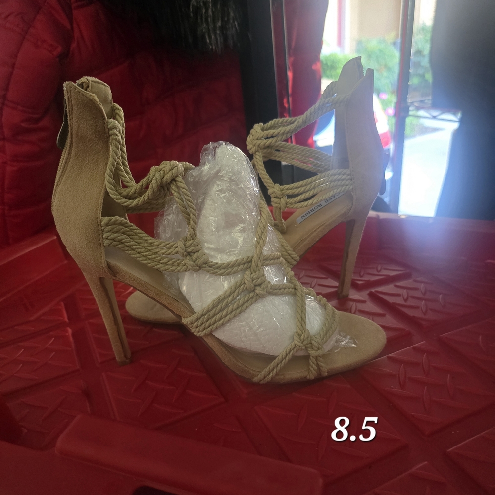 Cape Robbin Tan Rope Heels